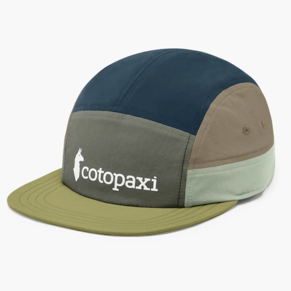NWT Cotopaxi Tech 5-Panel Hat-Fatigue and Lemongrass - Picture 2 of 8